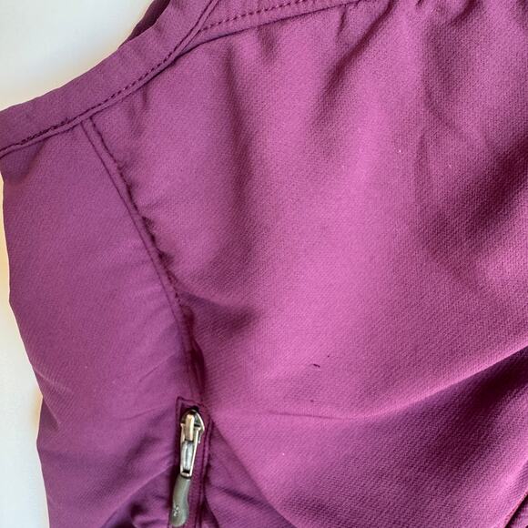 Ibex Softshell Merino Wool Blend Vest Small Purple Lightweight Breathable - Picture 6 of 16